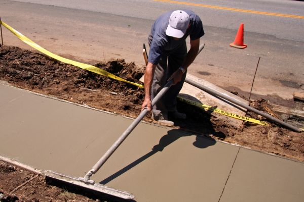 Sidewalk Cementing in Owings Mills