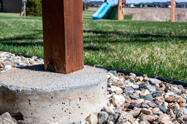 Deck Footing Installation in Owings Mills