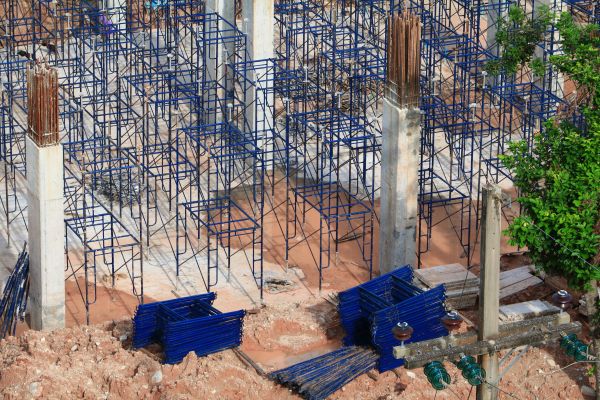 Concrete Pier Construction in Owings Mills