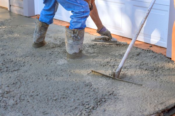 Driveway Slab Construction in Owings Mills
