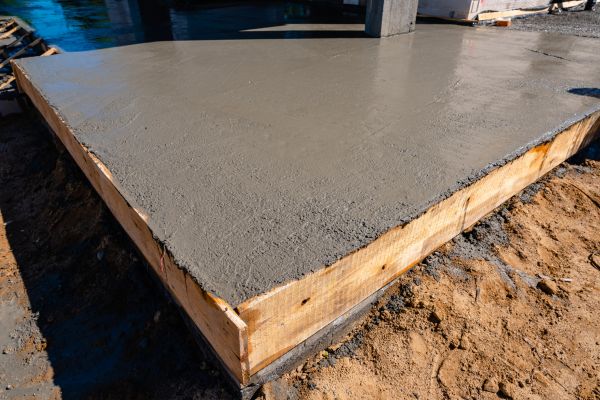 Outdoor Slab Installation in Owings Mills