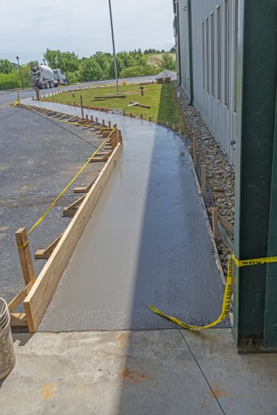 Concrete Sidewalk Paving in Owings Mills