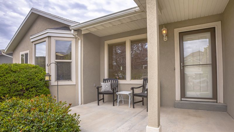 Porch Concrete Laying